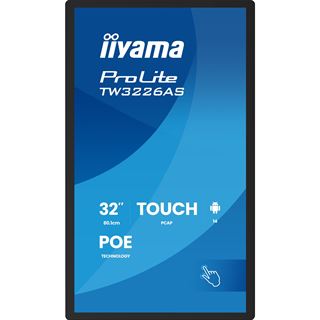 31.5" (80,01cm) iiyama TW3226AS-B3P 16:9 M-Touch M-HDMI Andr.