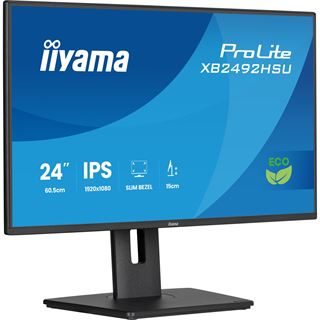 24" (60,96cm) iiyama ProLite XB2492HSU-B1 schwarz 1920x1080 1x