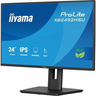 24" (60,96cm) iiyama ProLite XB2492HSU-B1 schwarz 1920x1080 1x