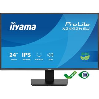 24" (60,96cm) iiyama ProLite X2492HSU-B1 schwarz 1920x1080 1x