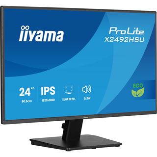 24" (60,96cm) iiyama ProLite X2492HSU-B1 schwarz 1920x1080 1x