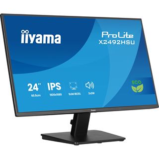 24" (60,96cm) iiyama ProLite X2492HSU-B1 schwarz 1920x1080 1x