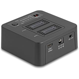 Delock USB Dockingstation 20 Gbps M.2 f&uuml;r 2x M.2 NVMe PCIe SSD
