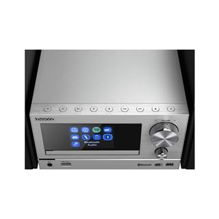 Kenwood M-7000S-S Smart Micro HiFi-System mit DAB+, WIFI,