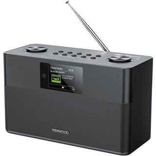 Kenwood CR-ST80DAB-B DAB+ Radio, großes TFT Farbdisplay,