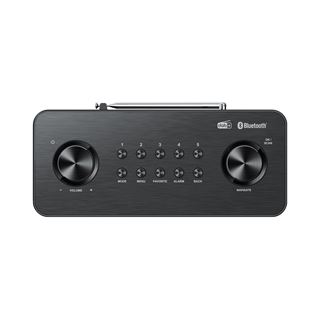 Kenwood CR-ST80DAB-B DAB+ Radio, großes TFT Farbdisplay,