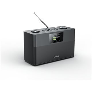 Kenwood CR-ST80DAB-B DAB+ Radio, großes TFT Farbdisplay,