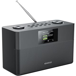 Kenwood CR-ST80DAB-B DAB+ Radio, großes TFT Farbdisplay,
