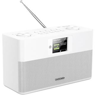 Kenwood CR-ST80DAB-W DAB+ Radio, großes TFT Farbdisplay,