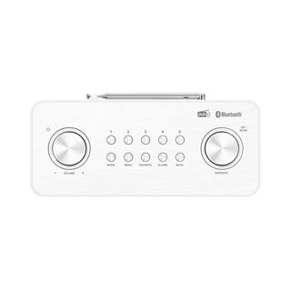 Kenwood CR-ST80DAB-W DAB+ Radio, großes TFT Farbdisplay,