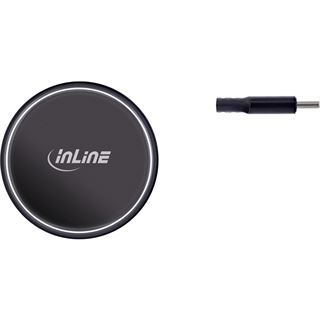 InLine Dual USB-C KFZ Stromadapter 12/24V, ausziehbares Kabel +