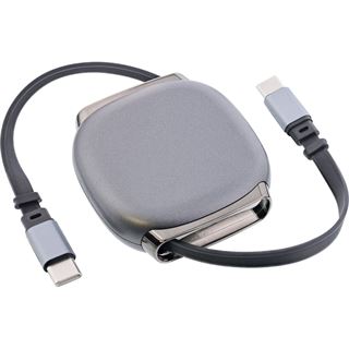 (&euro;11,13*/1m) 0.80m InLine USB-C Anschlusskabel USB C Stecker auf