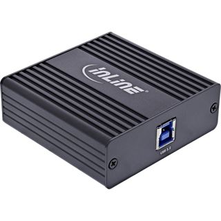 InLine USB-A 3.2 Gen.1 zu 4x RJ45 Gigabit Ethernet Adapter