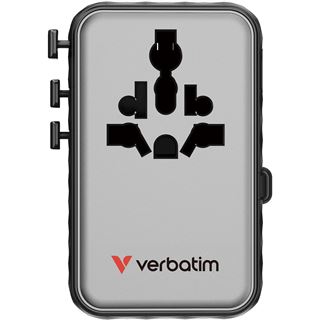 VERBATIM CHARGE 'N' TRAVEL 100W UNIVERSAL TRAVEL ADAPTER