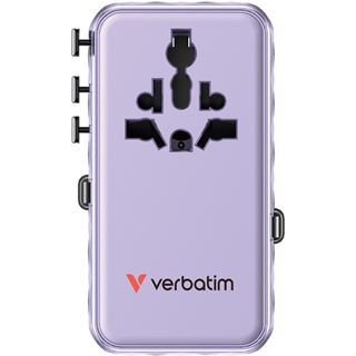 VERBATIM CHARGE 'N' TRAVEL 70W 2C RETRACTABLE UNIVERSAL