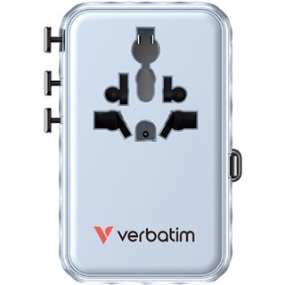 VERBATIM CHARGE 'N' TRAVEL 100W UNIVERSAL TRAVEL ADAPTER