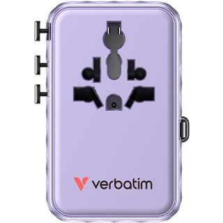 VERBATIM CHARGE 'N' TRAVEL 100W UNIVERSAL TRAVEL ADAPTER