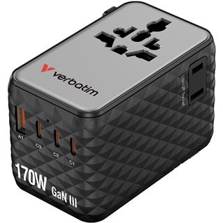 VERBATIM CHARGE 'N' TRAVEL 170W UNIVERSAL TRAVEL ADAPTER