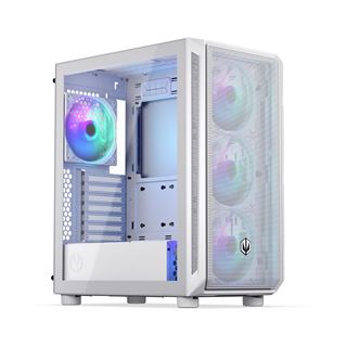 Endorfy Arx 500 white ARGB Midi Tower ohne Netzteil weiss