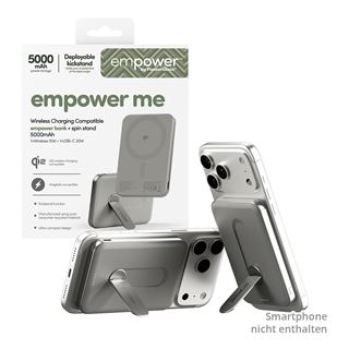 EMPOWER PANZERGLASS BANK W. SPIN STAND
