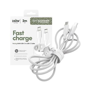 (&euro;7,95*/1m) 2.00m PanzerGlass USB2.0 Anschlusskabel USB C