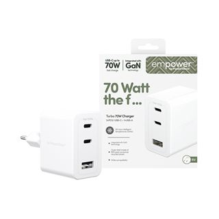 PANZERGLASS TURBO 70W MULTIPLE CHARGER INCL