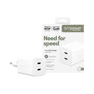 PANZERGLASS TURBO 45W CHARGER INCL.