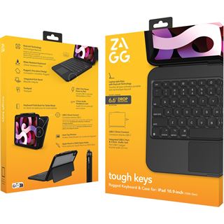 ZAGG -KB-TOUGH KEYS-APPLE-IPAD