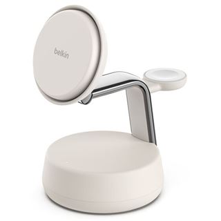 Belkin UltraCharge Pro Magnetische 3-in-1-Ladestation mit Qi2 (25W)
