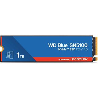 1TB SanDisk WD Blue SN5100 M.2 2280 PCIe 4.0 x4 3D-NAND QLC