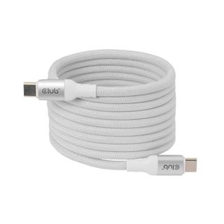 (&euro;7,95*/1m) 2.00m Club 3D USB2.0 Anschlusskabel PD USB C Stecker