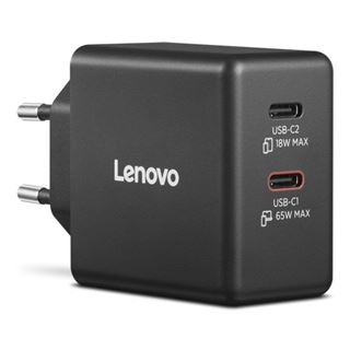 Lenovo Dual USB-C 65W GaN Charger