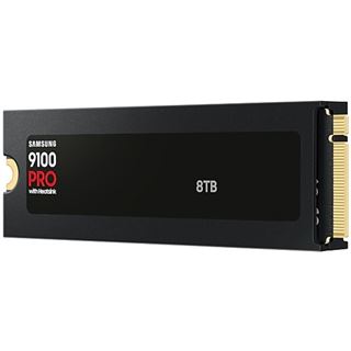 8TB Samsung 9100 PRO mit K&uuml;hlk&ouml;rper M.2 SSD PCI-E NVMe Gen5