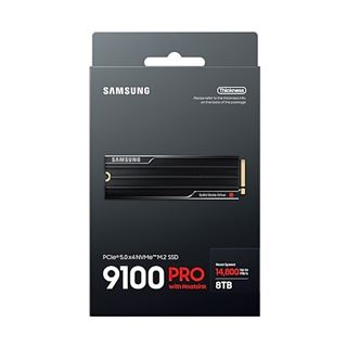 8TB Samsung 9100 PRO mit K&uuml;hlk&ouml;rper M.2 SSD PCI-E NVMe Gen5