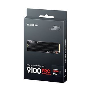 8TB Samsung 9100 PRO mit K&uuml;hlk&ouml;rper M.2 SSD PCI-E NVMe Gen5