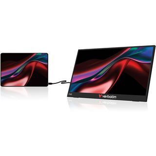 15,6" (39,62cm) Verbatim LIGHT Touchscreen Monitor schwarz