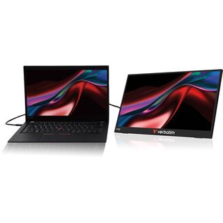 15,6" (39,62cm) Verbatim Touchscreen Monitor schwarz 1920x1080