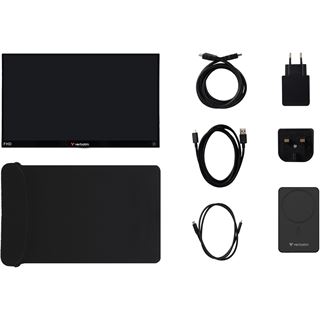 14" (35,56cm) Verbatim LIGHT Touchscreen Monitor schwarz