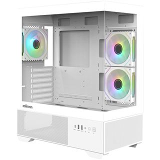 Zalman Chronix Midi Tower ohne Netzteil weiss