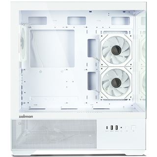 Zalman Chronix Midi Tower ohne Netzteil weiss