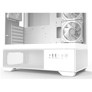 Zalman Chronix Midi Tower ohne Netzteil weiss