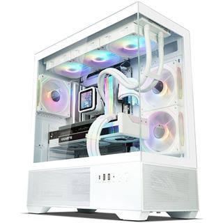 Zalman Chronix Midi Tower ohne Netzteil weiss