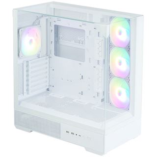 Zalman P40 Prism Plus Midi Tower ohne Netzteil weiss