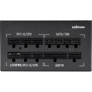 750 Watt Zalman TeraMax II ZM750-TMX2 VIEW Modular 80+ Gold