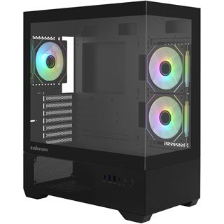 Zalman Chronix Midi Tower ohne Netzteil schwarz