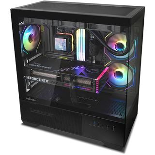 Zalman Chronix Midi Tower ohne Netzteil schwarz