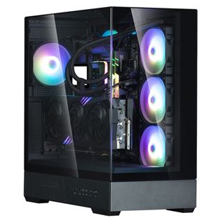 Zalman P40 Prism Plus Midi Tower ohne Netzteil schwarz