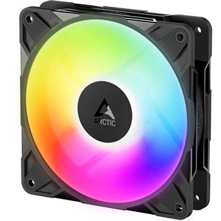 120x120x25mm Arctic P12 Pro Reverse A-RGB Black retail