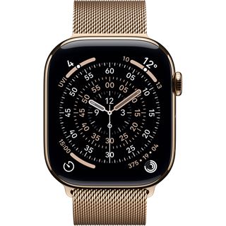 Apple Watch S11 2025 Titan Gold Cellular 46mm (Milanaise Armband