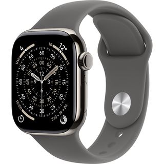 Apple Watch S11 2025 Titan Natur Cellular 42mm (Sportarmband